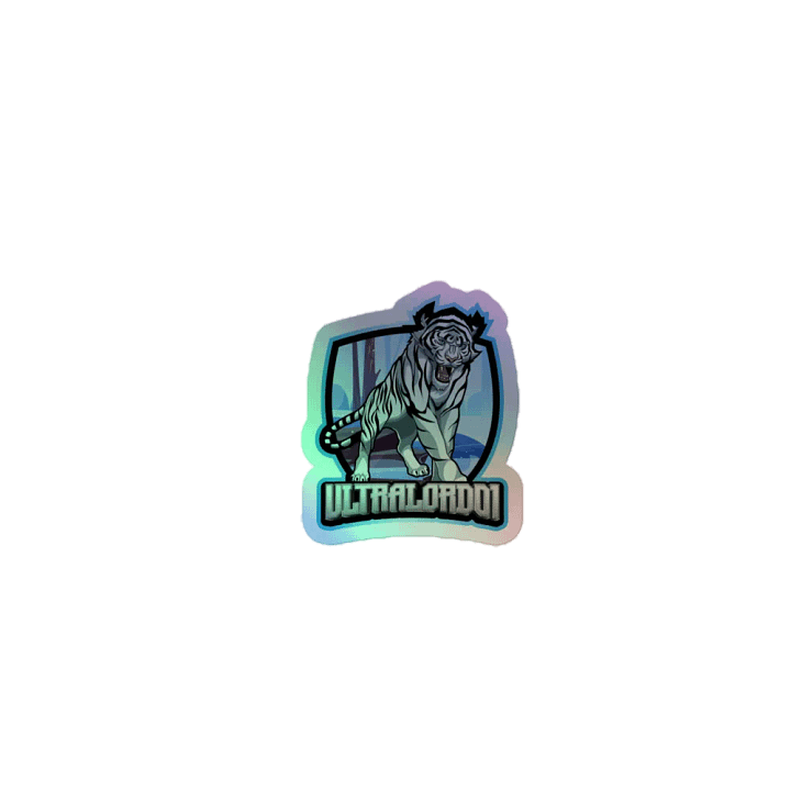 Frosty Roar Holographic Sticker Sheet product image (1)
