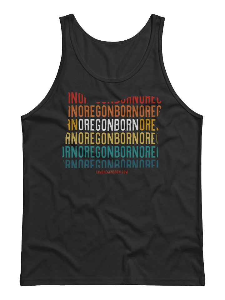 OregonBorn Vintage Sunset Tank product image (1)