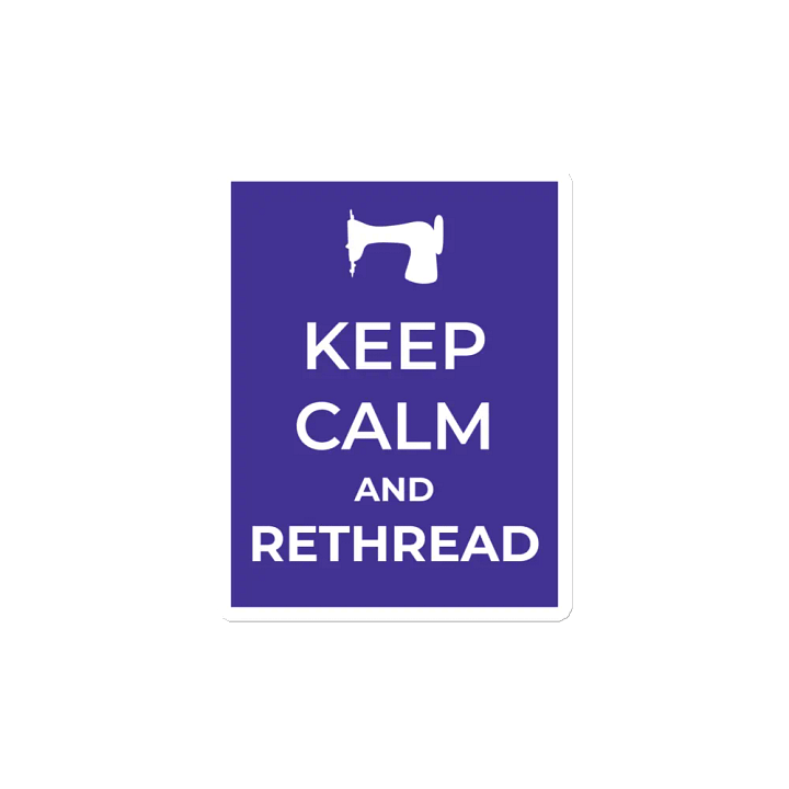 Keep Calm Blue Magnet product image (2)