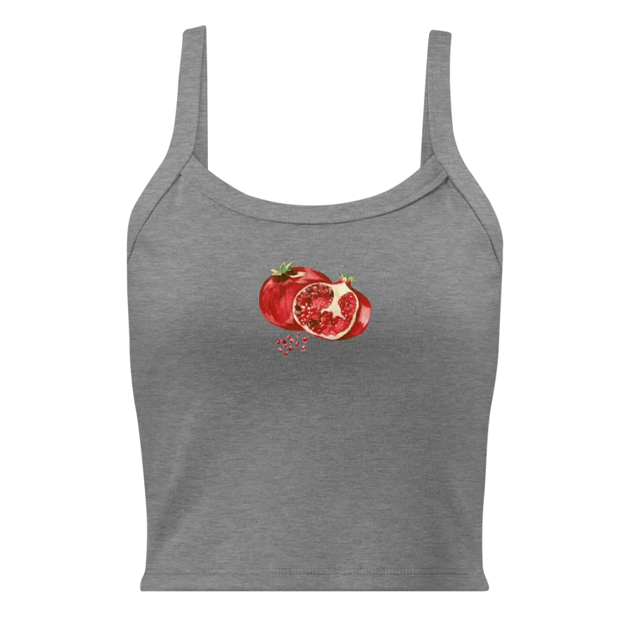 Pomegranate Rib Tank product image (3)