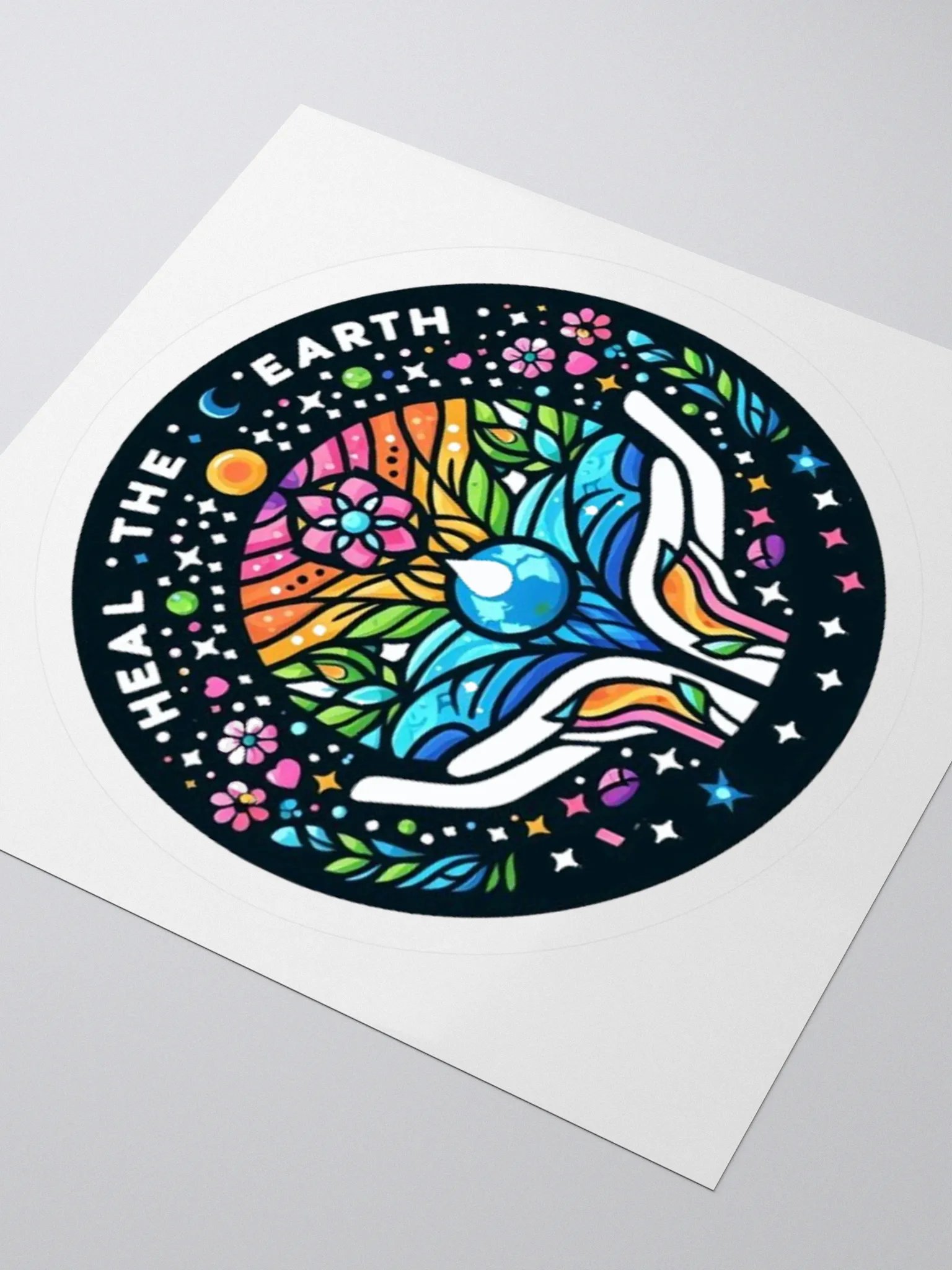 Heal the Earth Symmetry Stickers product image (11)