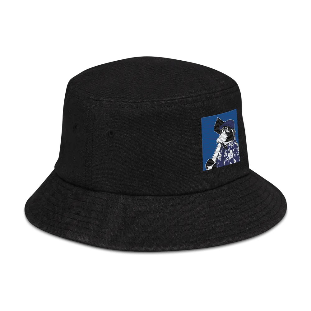 Tux Logo Denim Bucket Hat product image (3)