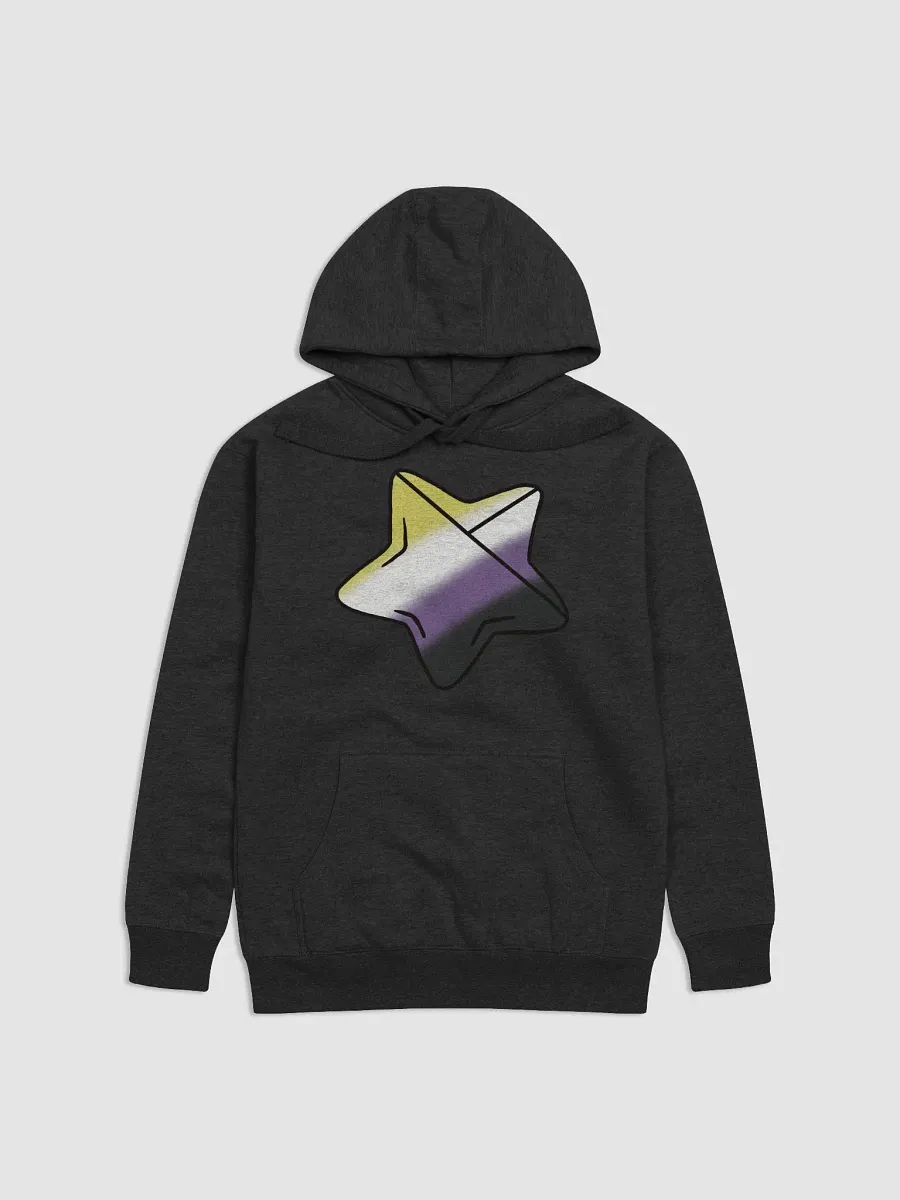 Non Binary Pride Folding Star Hoodie product image (2)