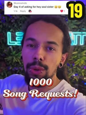 PART 19 - Hey Soul Sister by Train 🎸 Follow & comment your song request! 👏🏽👏🏽👏🏽 #heysoulsister #train #leonbratt #1000songchallenge #cover #music #foryou