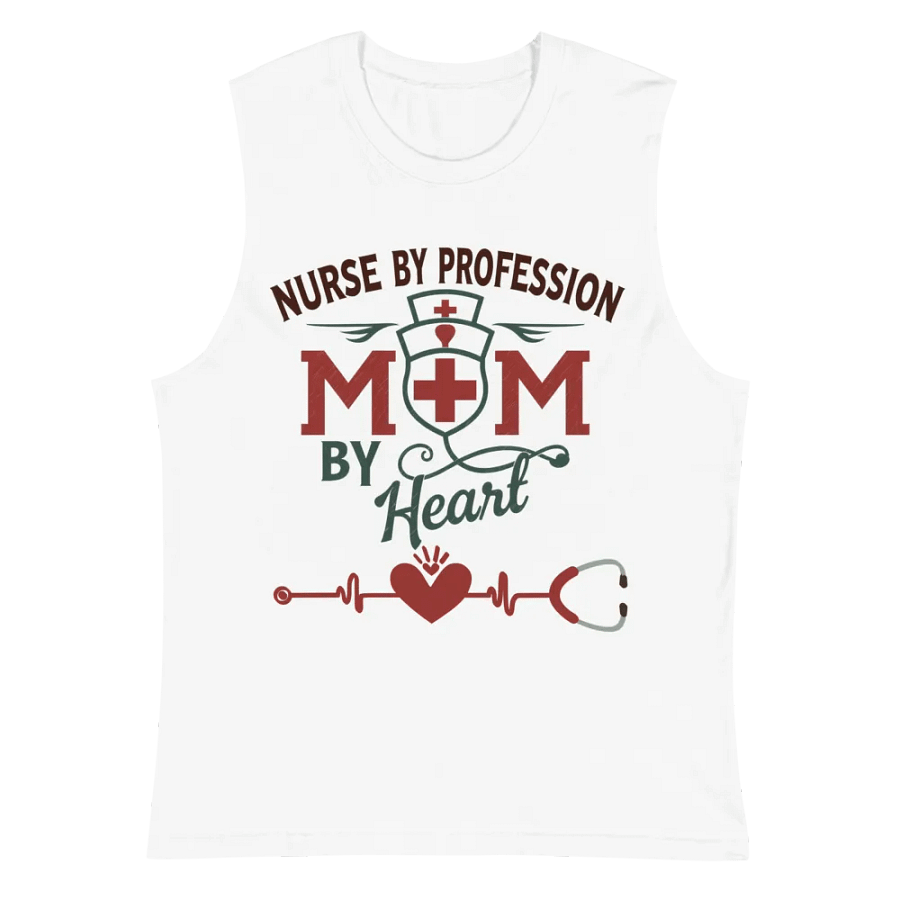 Nurse by Heart Muscle Tank product image (2)