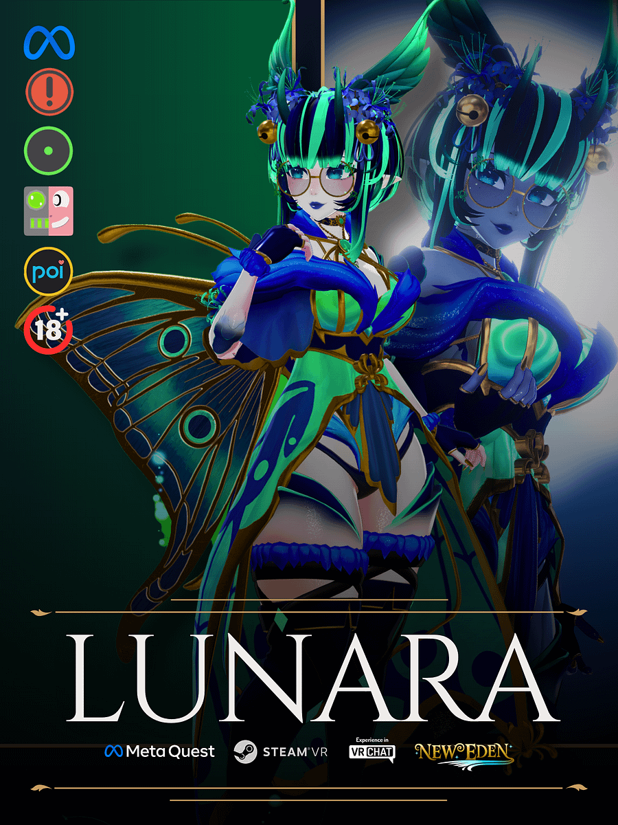 Lunara (VRChat Ready Avatar) product image (1)