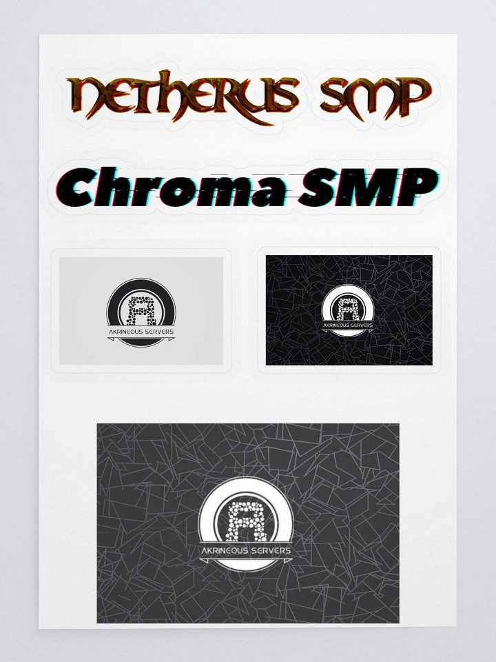 Akrineous Servers Sticker Set product image (1)