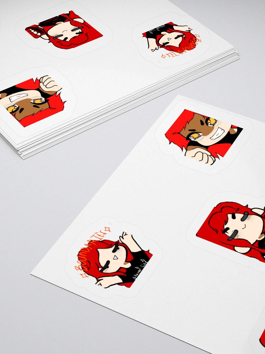 Jihye Stickers by GlitchedAstral product image (12)