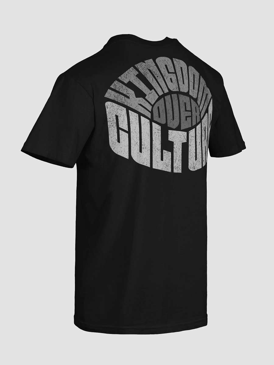 KINGDOM OVER CULTURE Curved Text Heavyweight T-Shirt product image (10)
