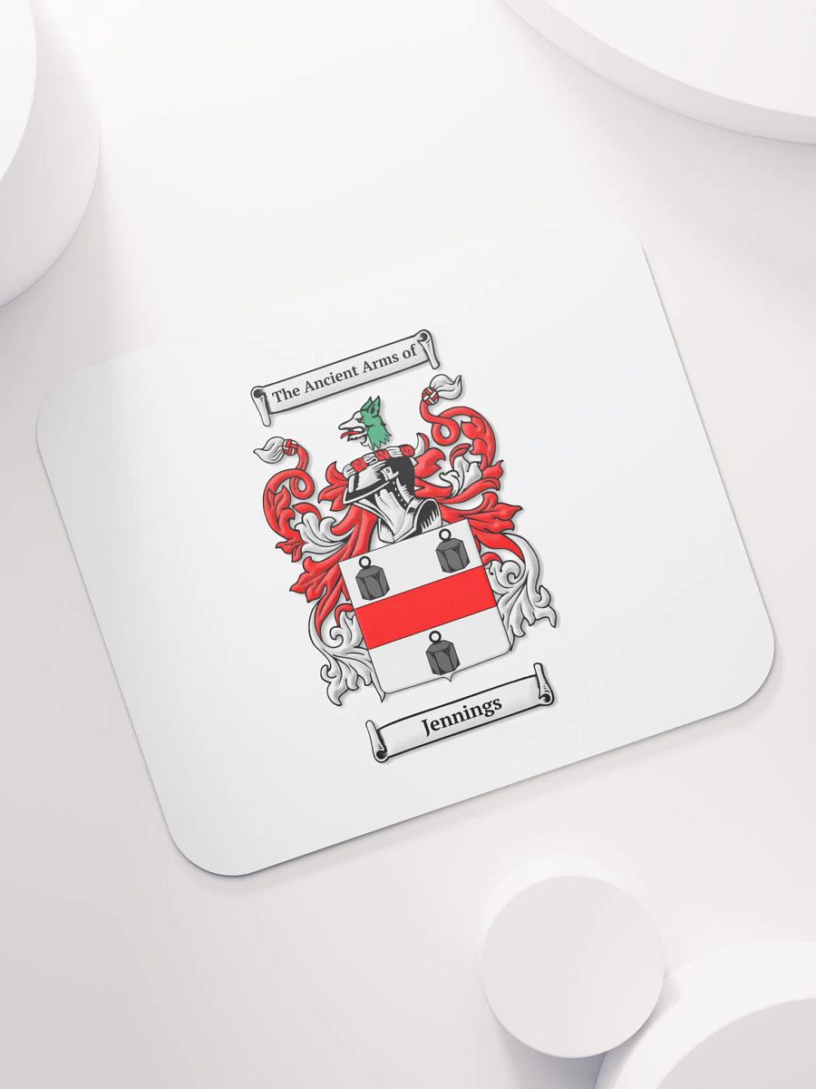 Jennings Family Crest - Mouse Pad product image (7)