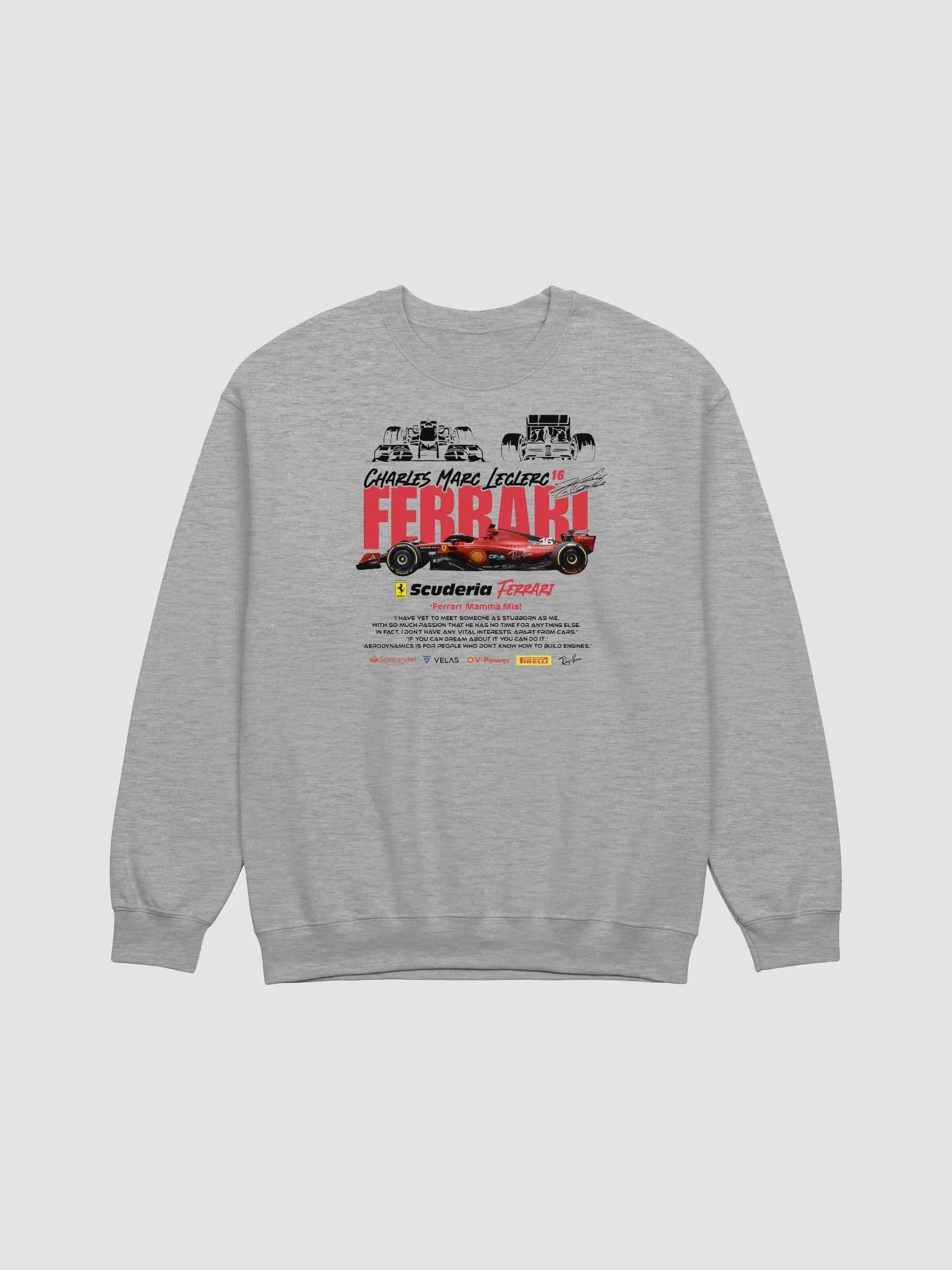Ferrari Formula 1 Red Crewneck Sweatshirt product image (1)