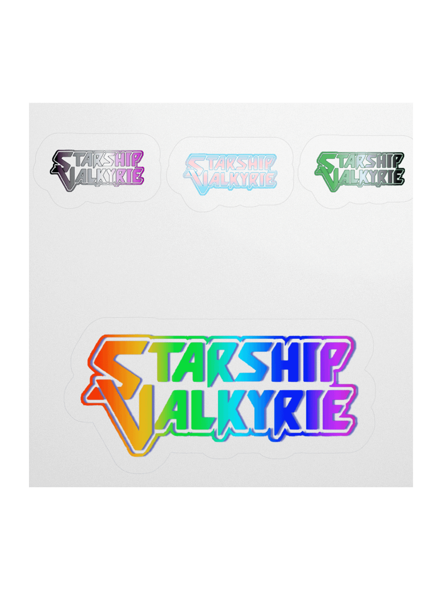 Starship Valkyrie Pride SSV Logos Sticker Set 1 product image (4)