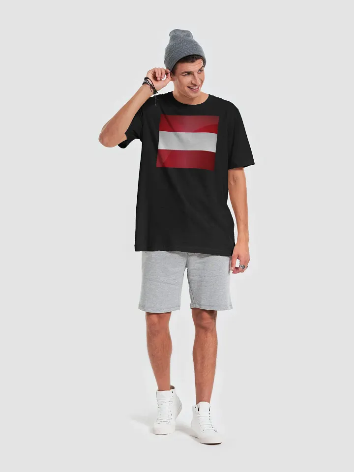 Exclusive Austria Flag Unisex T-Shirt - Metallic Design by Graphic Grove product image (1)