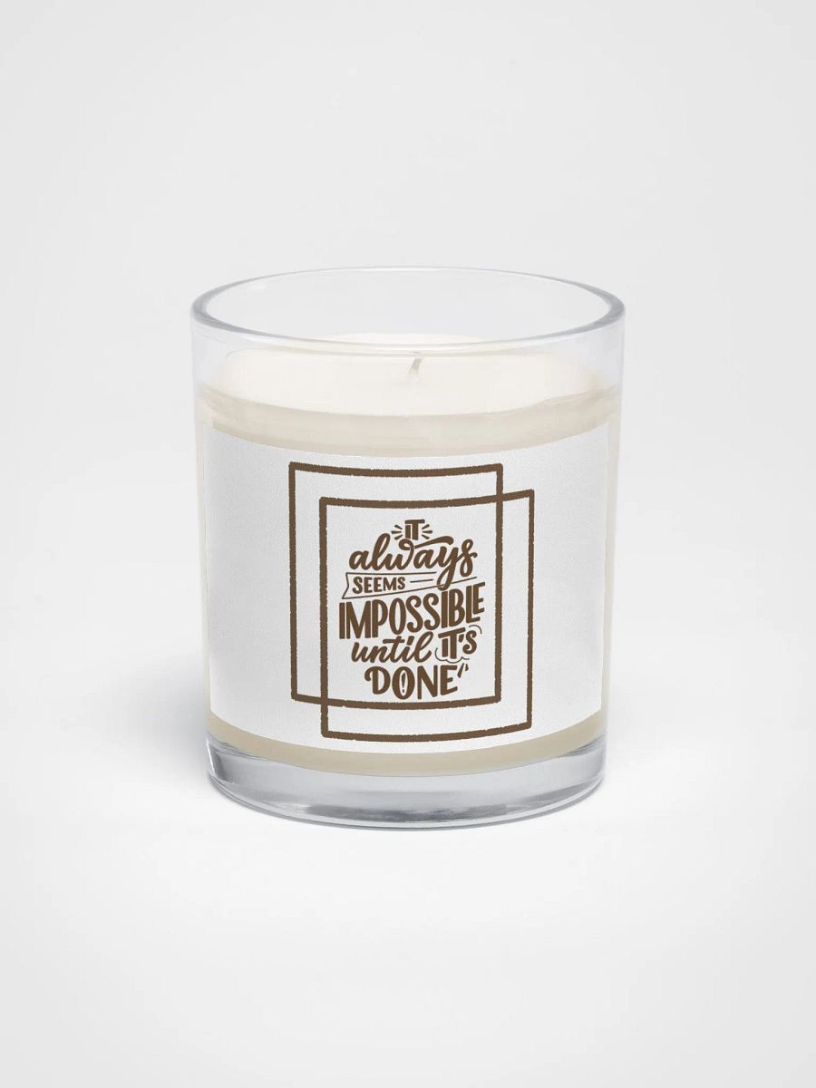 Impossible to Done Soy Wax Candle product image (1)