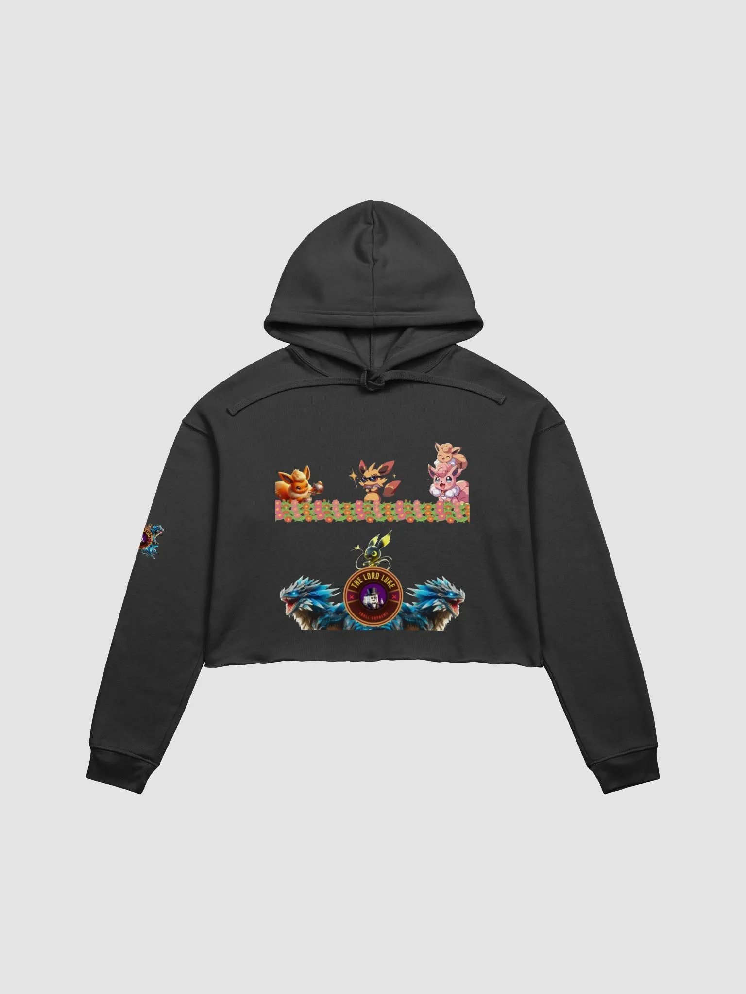 New Era Emotes & Logo Crop Hoodie product image (1)