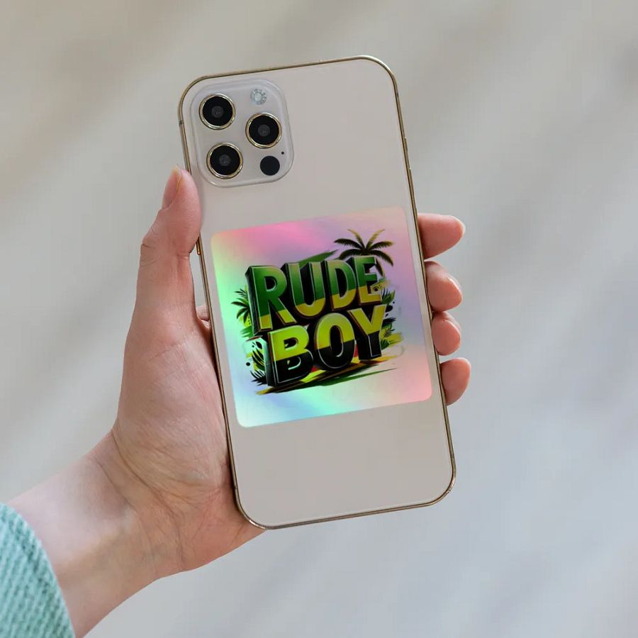 Reggae Vibes Holographic Sticker Pack product image (8)