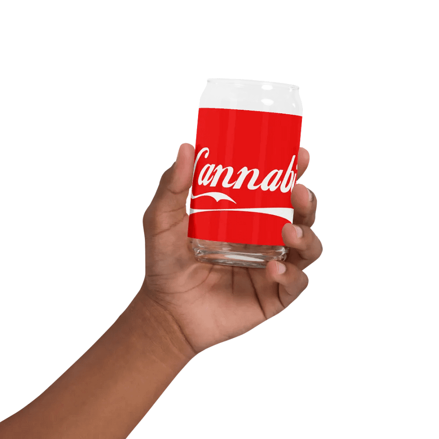 Cannabis Soda Glass product image (2)