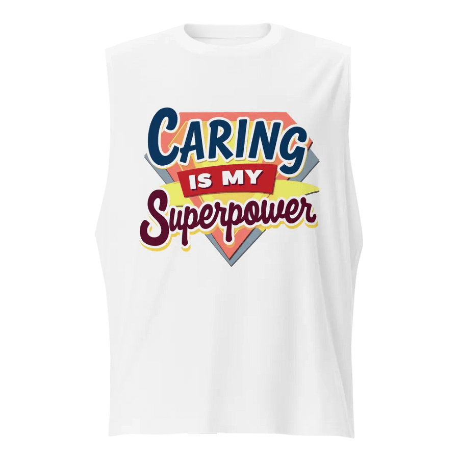 Superpower Care Muscle Tank product image (5)