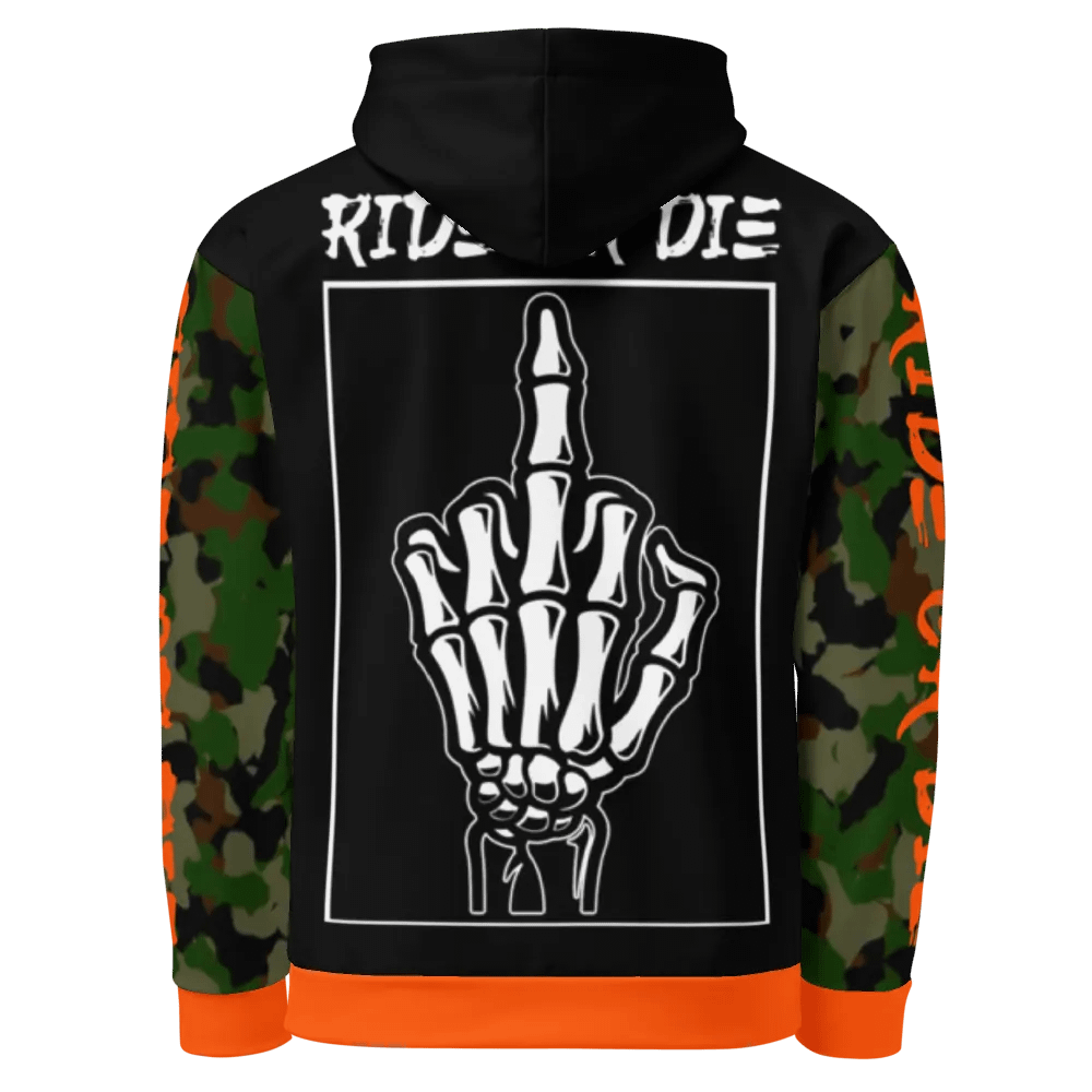 Sturgis Orange Camoflauge Hoodie product image (10)