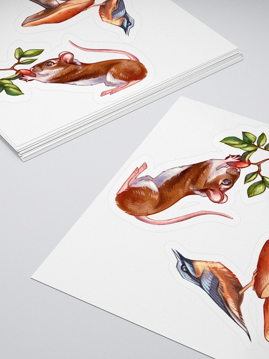 Whispering Woods | Kiss-cut sticker sheet product image (4)