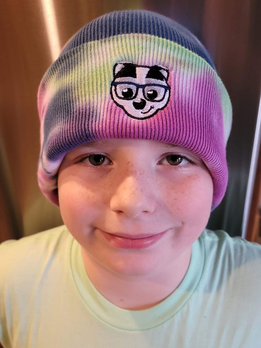 BadgerMakes Tie-Dye Beanie product image (9)