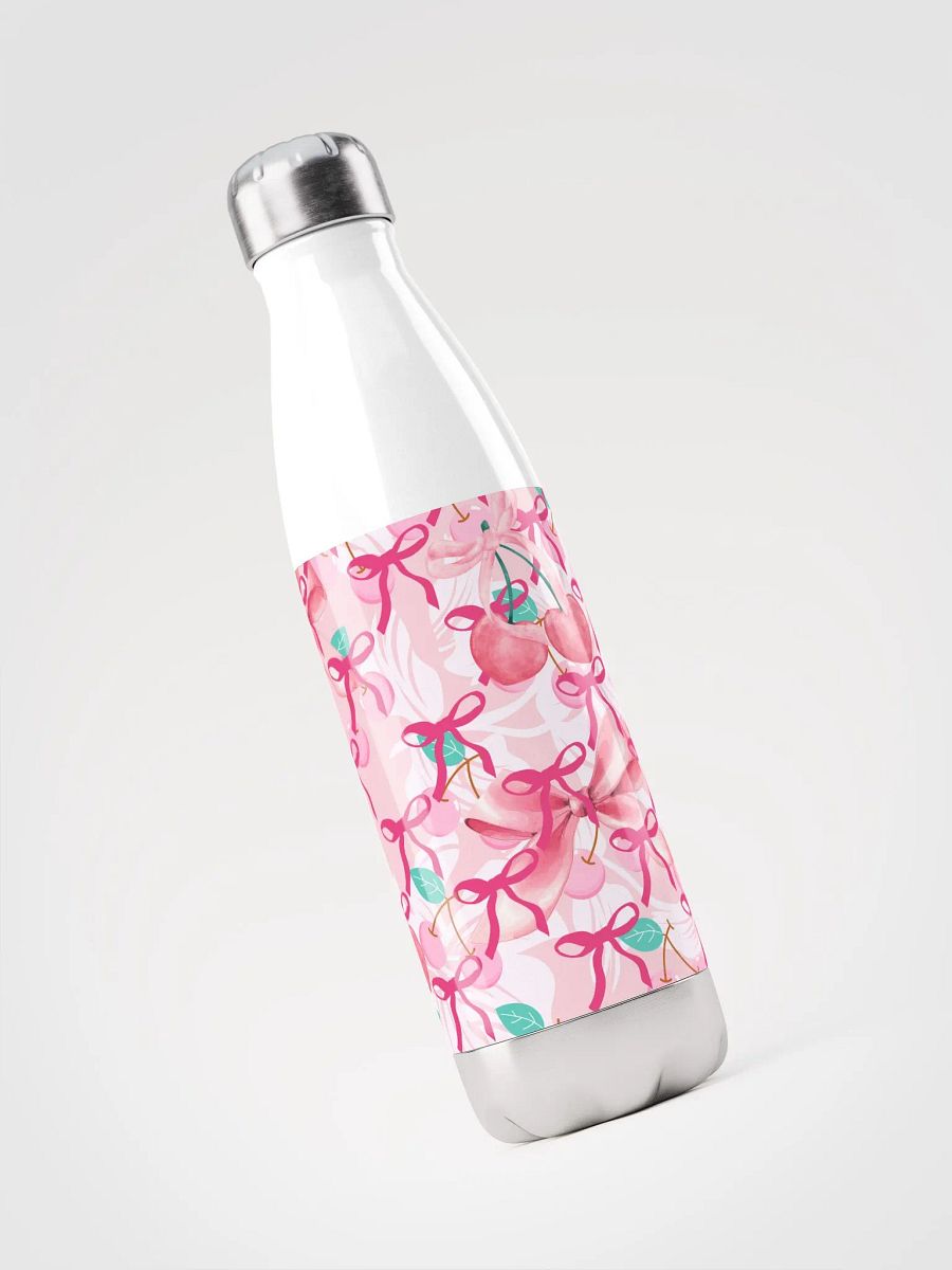 Cherry Blush Stainless Steel Water Bottle for the eminine girls and ladies product image (3)