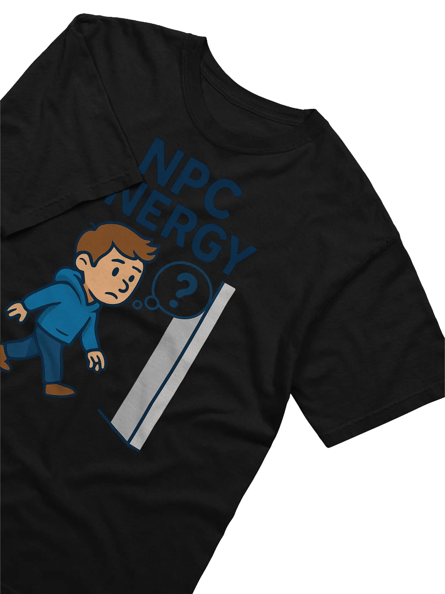 NPC Energy Cartoon Graphic T-Shirt product image (18)