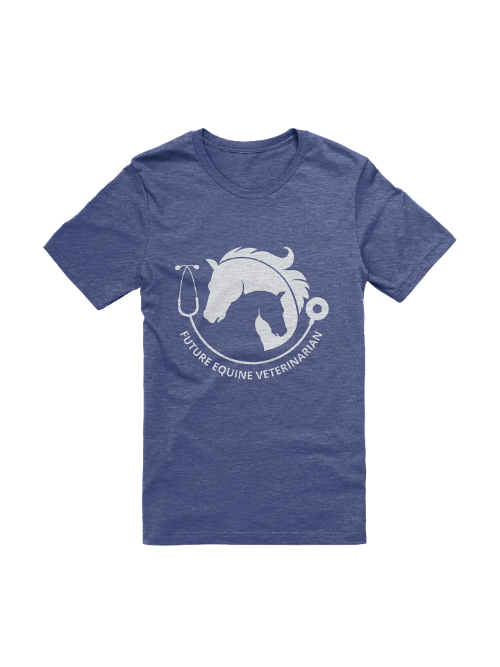 "Future equine veterinarian" t-shirt (dark background) product image (1)