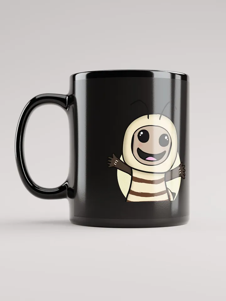 bee sack boy black mug product image (2)