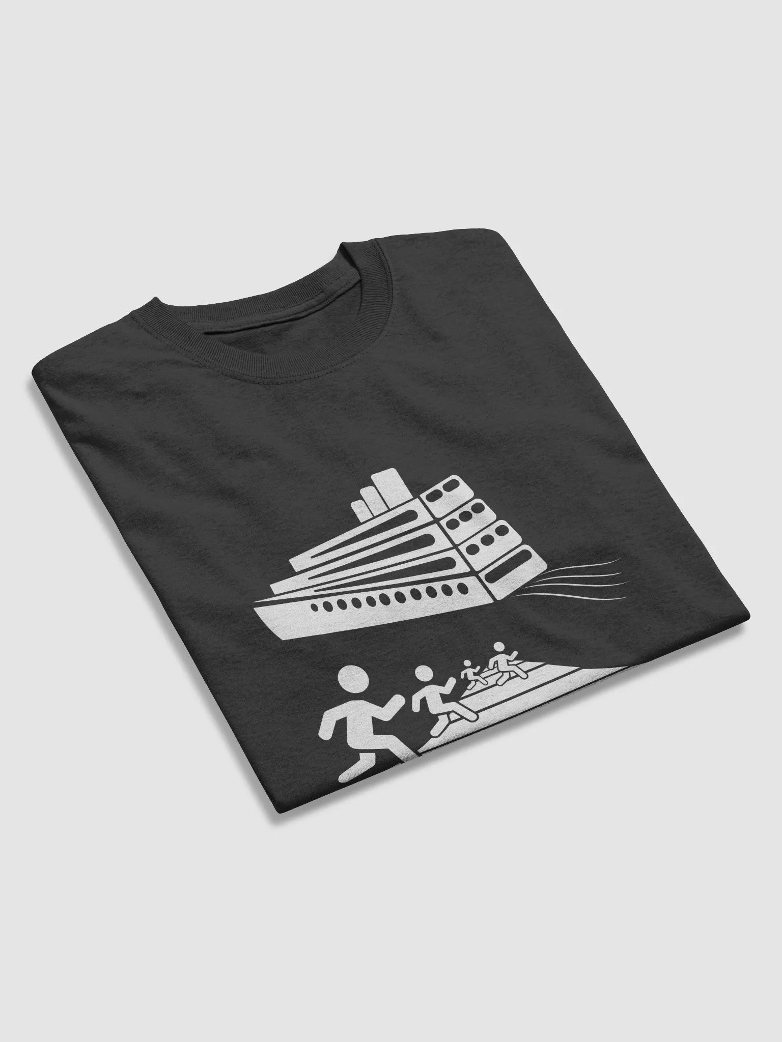 Adult Pier Runners T-Shirt - Black product image (3)