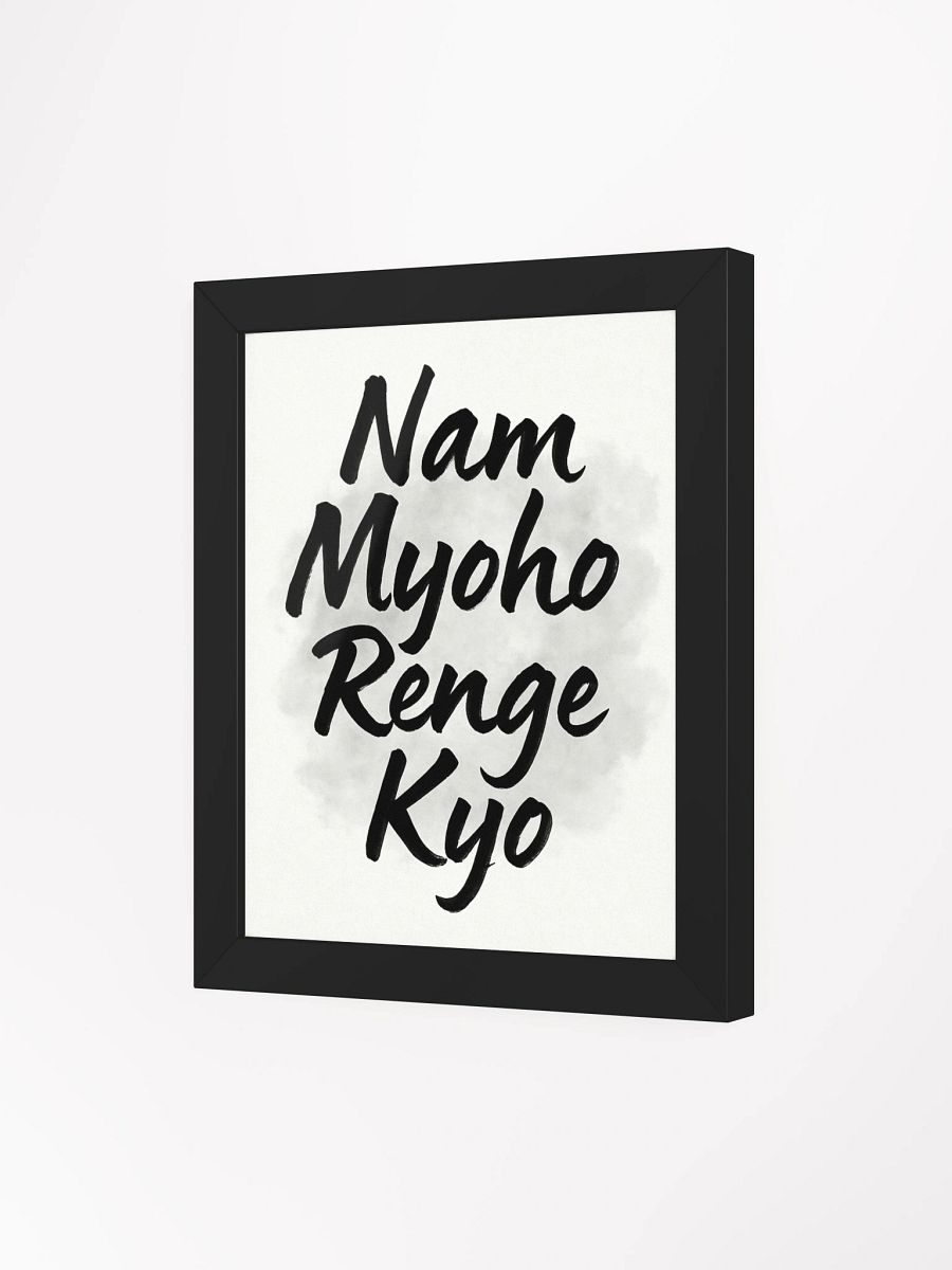 Nam Myoho Renge Kyo Framed Poster product image (77)