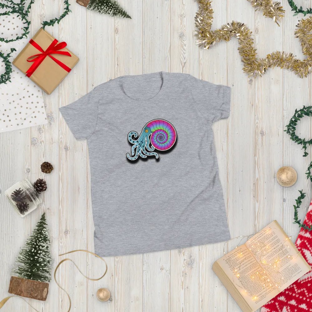 Ammonite Adventure Youth T-Shirt product image (6)