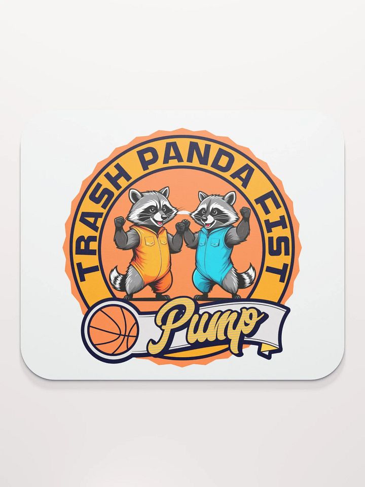 Trash Panda Fist Pump Basketball Mouse Pad product image (2)