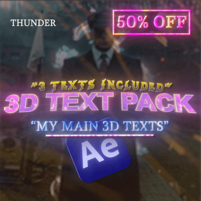 3D TEXT PACK