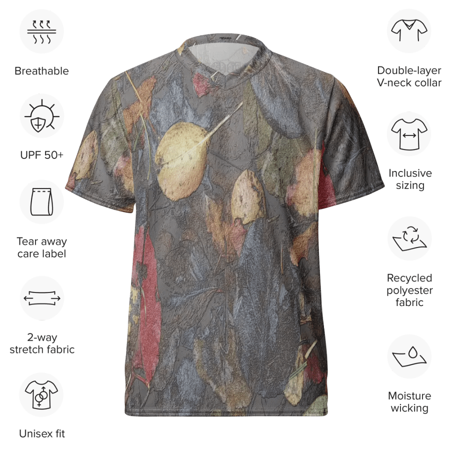 Recycled Unisex Sports Jersey - MossyOak - It Happennnns Camo product image (7)