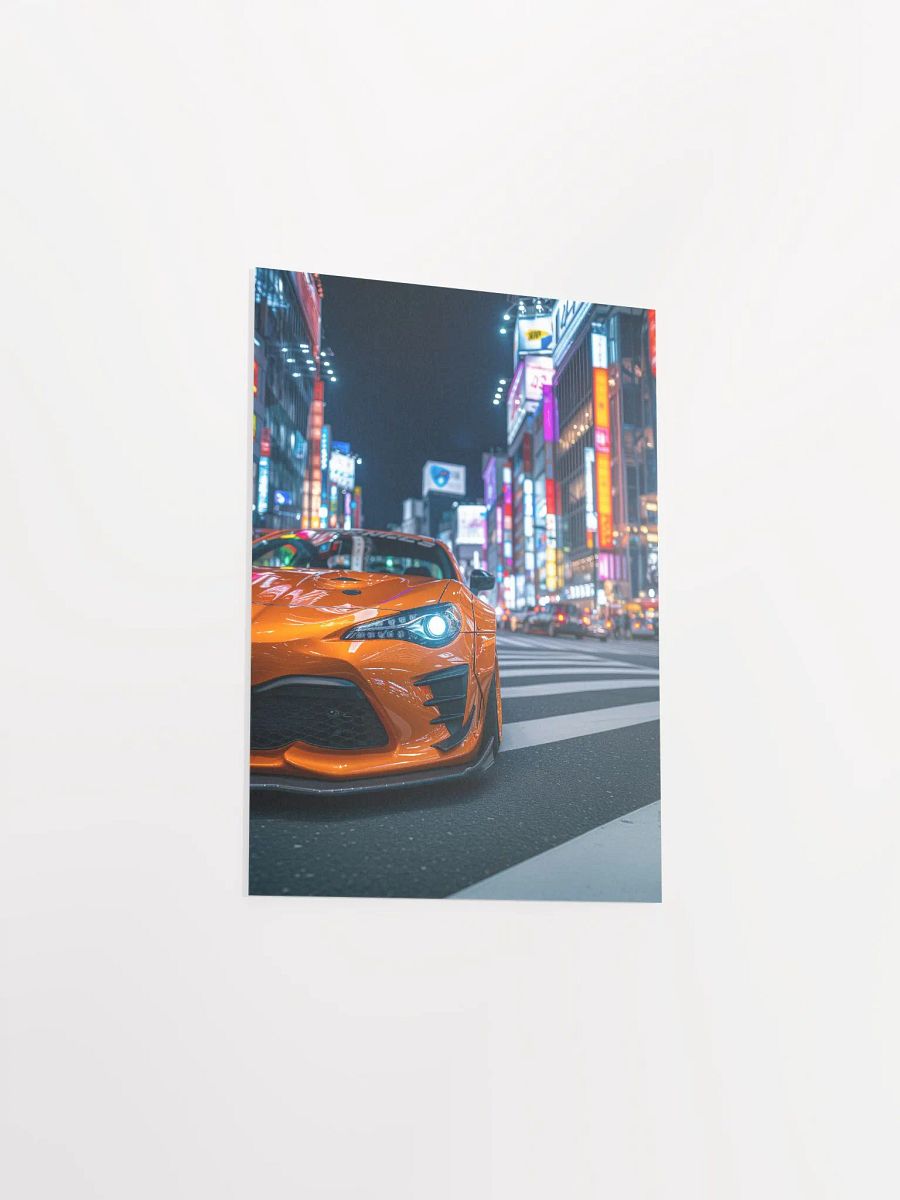 Toyota 86 JDM Style in Tokyo Poster product image (29)