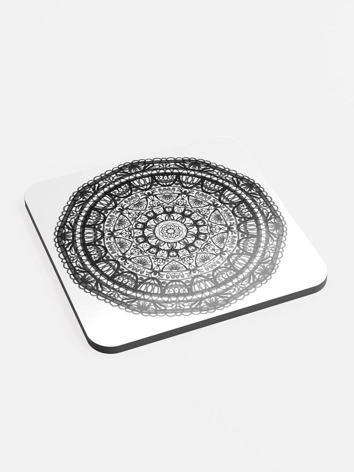 Sleek Glossed Cork Coaster product image (2)