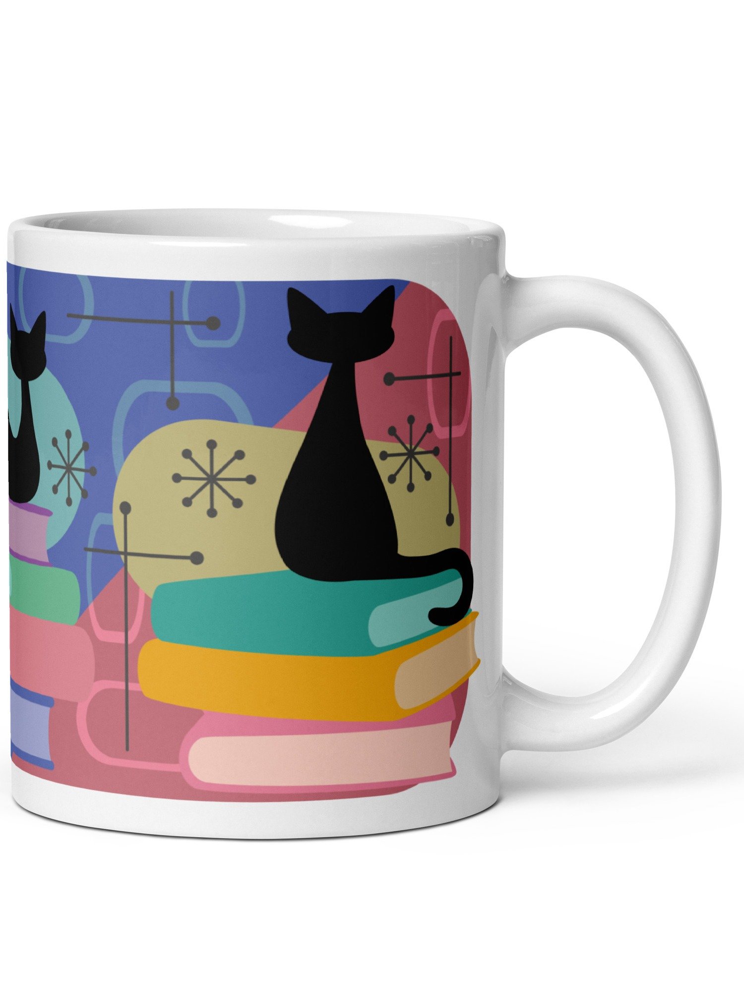 Books and Cats 11 oz Mug product image (2)