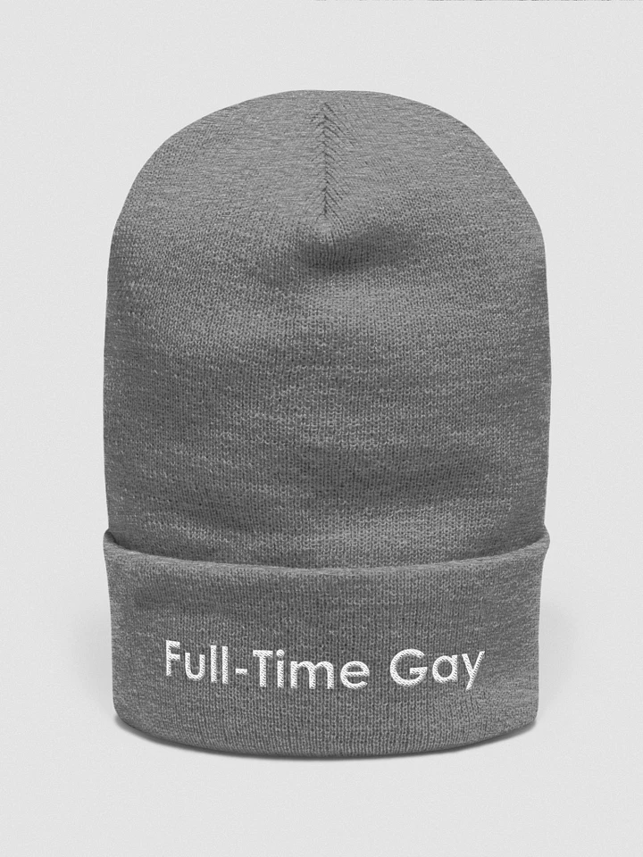 Full-Time Gay Beanie! product image (1)