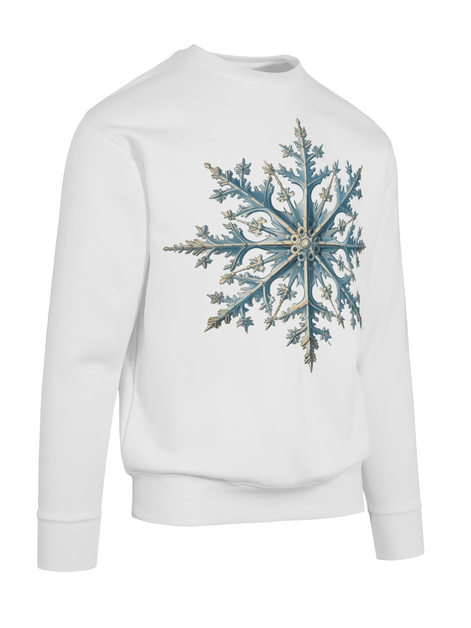 Blue Snowflake Sweatshirt product image (10)