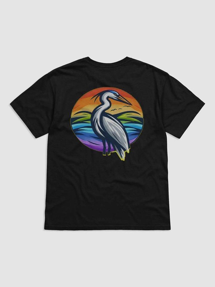 Vibrant Heron Circle Tee product image (18)