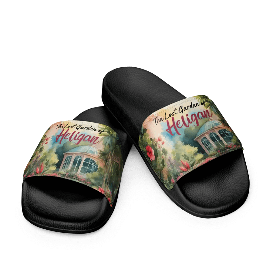 The Lost Garden of Heligan All Over Print Womens Slides product image (4)