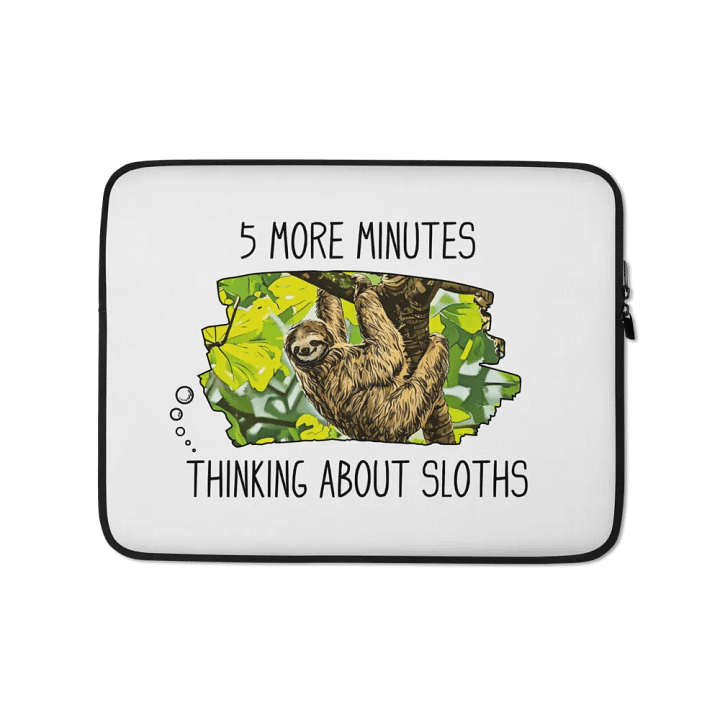 Funny Sloths Laptop Sleeve product image (1)