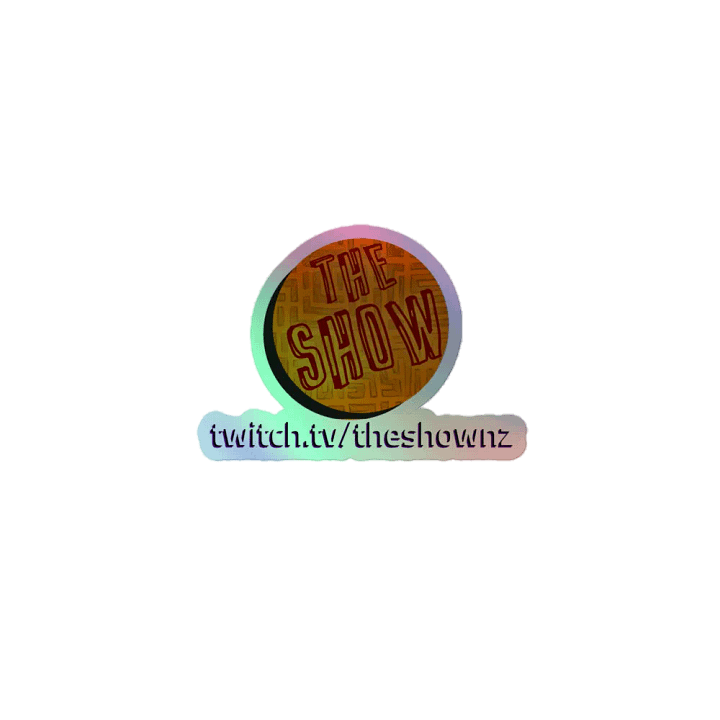 Twitch Holographic Sticker - Shiny Edition product image (1)