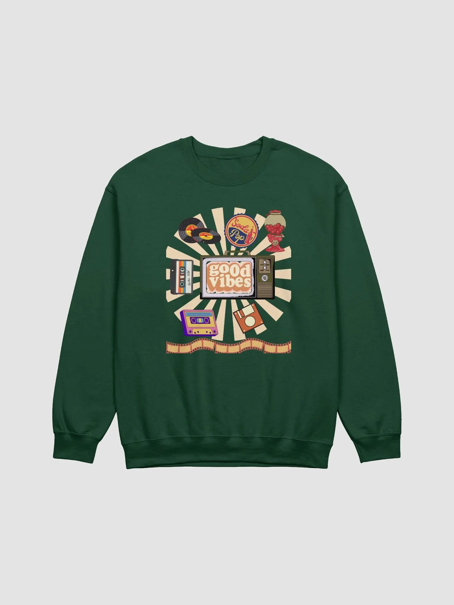 Vintage Vibes Crewneck Sweatshirt product image (10)