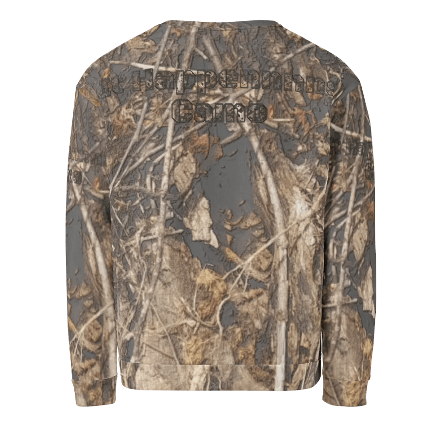 Recycled Unisex Sweatshirt - Dead Split - It Happennnns Camo product image (2)