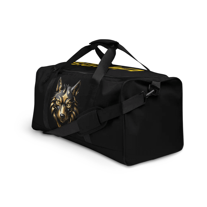 SIGMA WOLF GYM BAG (ALL BLACK) product image (1)