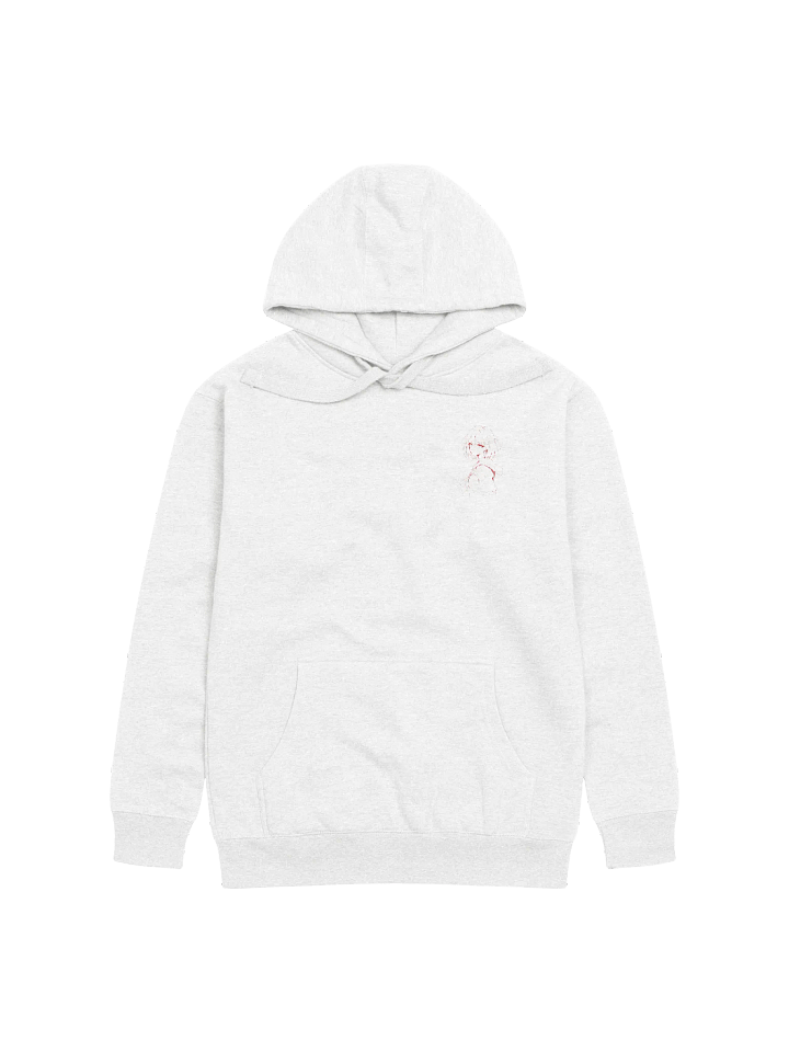 Minimalisitc Anime Left Embroidered Hoodie product image (1)