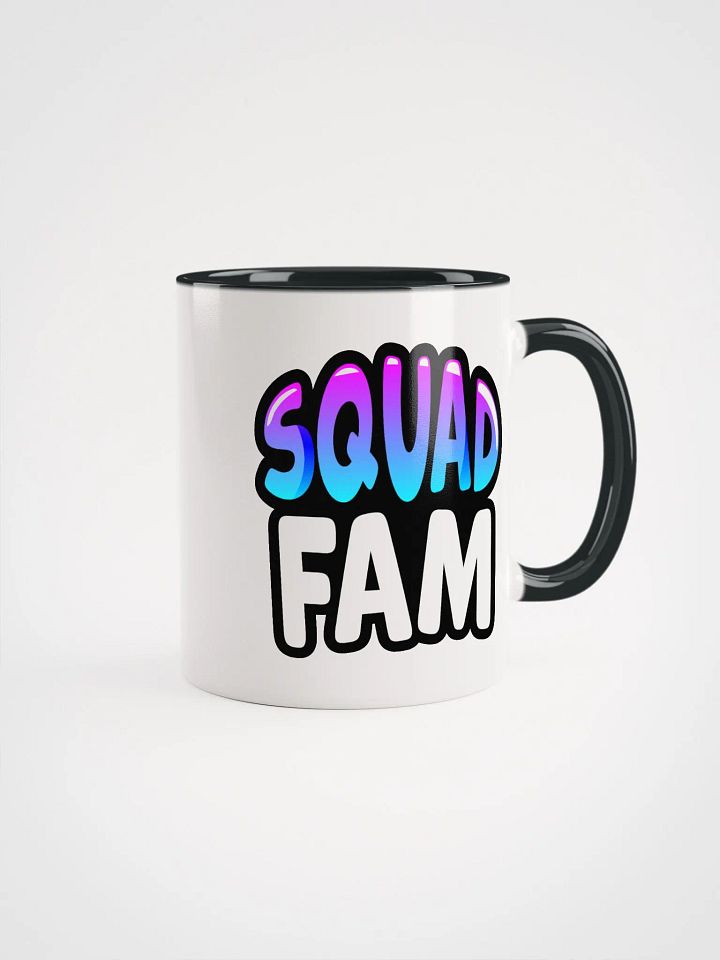 SQUAD FAM BLACK/WHITE MUG product image (1)