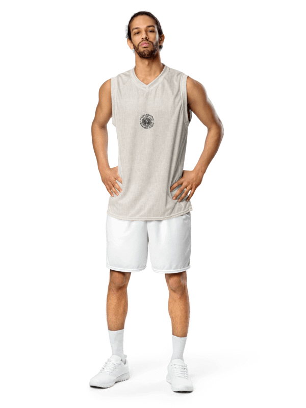 Medusa | Recycled Unisex Basketball Jersey product image (2)